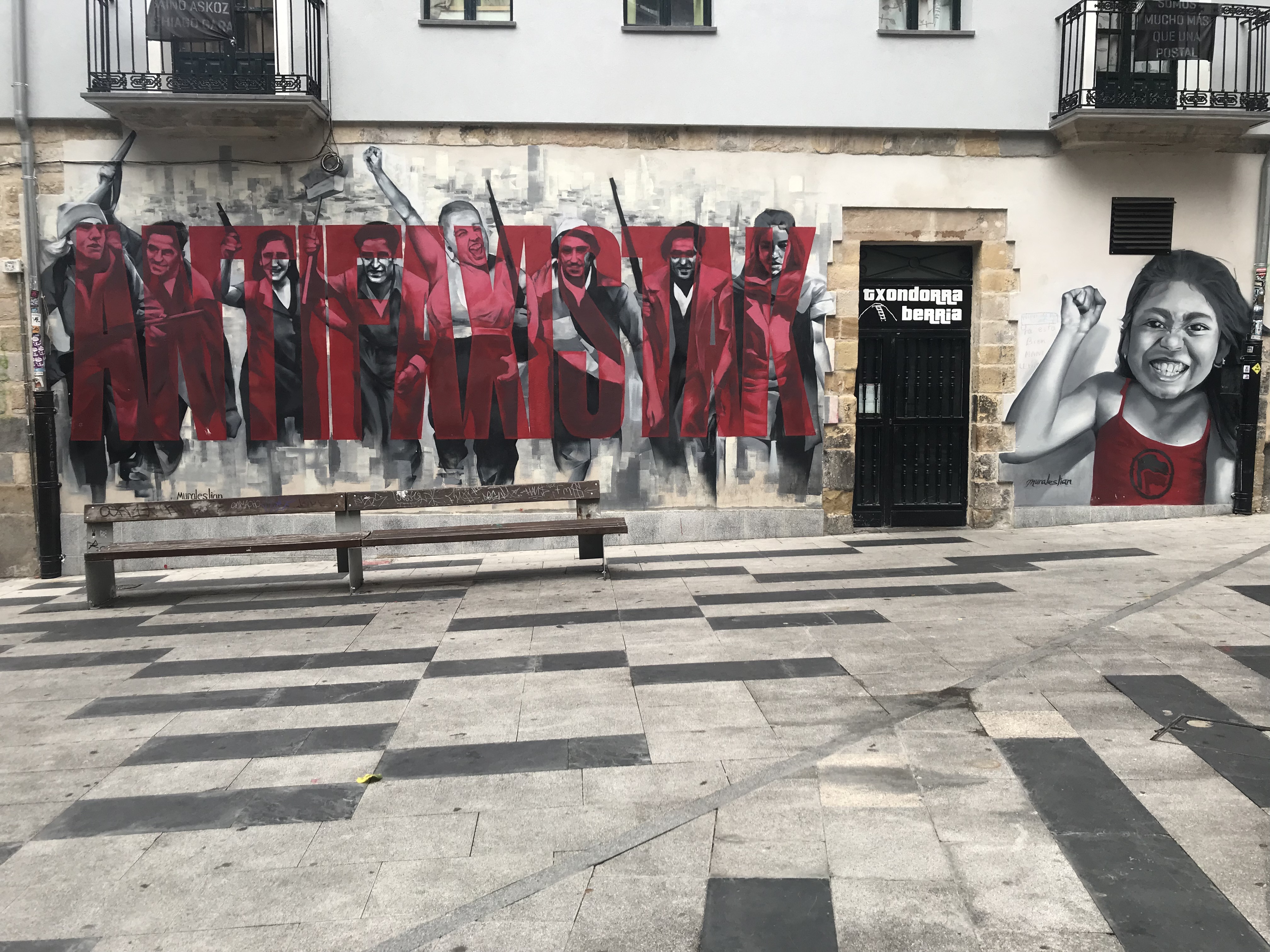 Anti-fascist mural